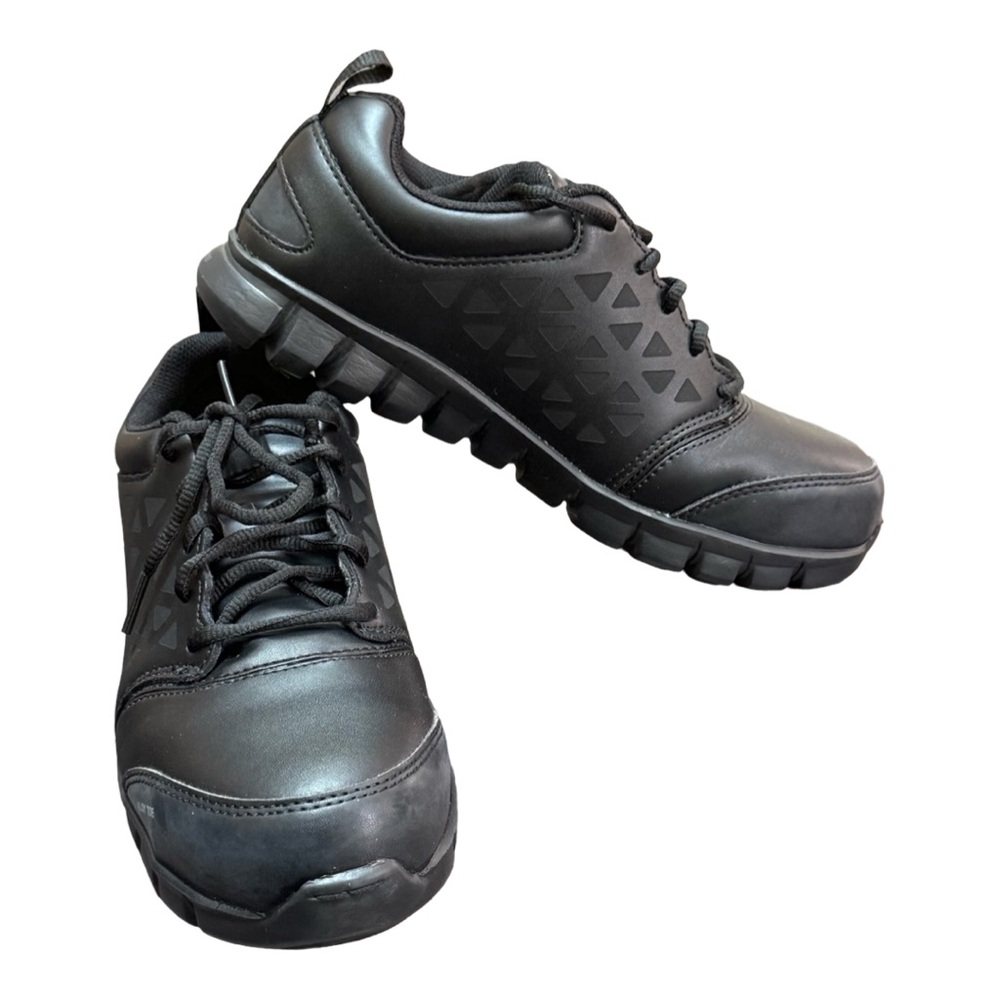 Reebok Sublite Cushion Work Shoes – Women’s 8.5W – Black